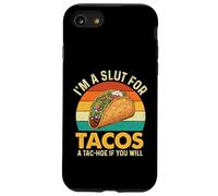 Soy Una Puta para Tacos Un TAC-Hoe Si Usted Quiere - Taco Lover Carcasa para iPhone SE (2020) / 7/8