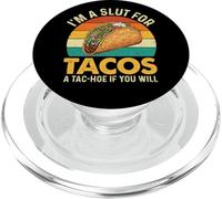 Soy Una Puta para Tacos Un TAC-Hoe Si Usted Quiere - Taco Lover PopSockets PopGrip para MagSafe