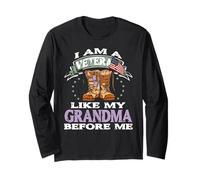 Soy Una Veterana como Mi Abuela Antes Que Yo Honor Manga Larga