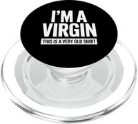 Soy una Virgen Esta es una Cita Divertida Muy Antigua PopSockets PopGrip para MagSafe