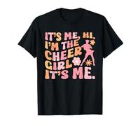 Soy yo Hola Soy La Chica Animadora Soy Yo Divertida Porrista Camiseta
