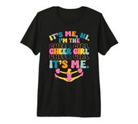 Soy yo Hola Soy La Chica Animadora Soy Yo Divertida Porrista Camiseta Premium
