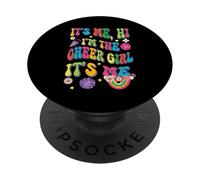 Soy yo Hola Soy La Chica Animadora Soy Yo Divertida Porrista PopSockets PopGrip Adhesivo