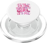 Soy yo Hola, Soy la Chica del cumpleaños | Retro Groovy Aesthetic PopSockets PopGrip para MagSafe