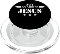 Soy yo Soldado de Jesús y siervo del Señor PopSockets PopGrip para MagSafe