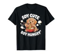Soya Cute Soy Hungry Kawaii Ramen Cockapoo Dog Noodles Pun Camiseta