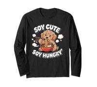 Soya Cute Soy Hungry Kawaii Ramen Cockapoo Dog Noodles Pun Manga Larga