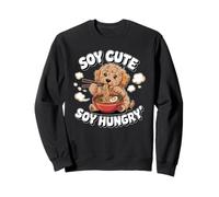 Soya Cute Soy Hungry Kawaii Ramen Cockapoo Dog Noodles Pun Sudadera