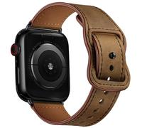 Soyeacrg Compatible con Apple Watch Band de 49 mm, 45 mm, 44 mm, 42 mm, 41 mm, 40 mm, 38 mm, correa de repuesto de piel auténtica para iWatch Series 9, 8, 7, 6, 5, 4, 3, 2, 1, SE Ultra 1 2, 38/40/41mm