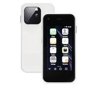 SOYES Teléfono XS13, Mini Smartphone Pequeño de 2,5 Pulgadas, 1GB RAM 8GB ROM Cámara 5MP,6.0, Dual SIM GPS 3G, con Material ABS, para Familiares y Amigos (Perla Blanca)