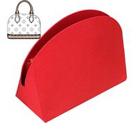 Soyizom Organizador de fieltro para bolso de mano Alma BB PM para bolso de mujer, 2 tamaños y 8 colores, Red, Alma BB