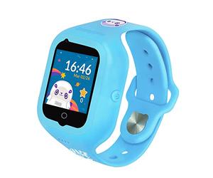 SoyMomo - Reloj Inteligente con GPS para Niños - Space Lite - Incluye SIM, Historial de Posiciones, Llamadas y Mensajes de Voz, Correas Resistentes, Botón SOS, Control Parental