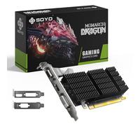 SOYO Tarjeta gráfica AMD Radeon R5 230 de perfil bajo, tarjeta de video DDR3 de 64 bits de 2 GB con HDMI 1.3A/VGA/DVI PCI Express x16 1.1 GPU de computadora de factor de forma pequeño (refrigeración