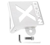 SOYTZBMK Protector de depósito Protector De Cubierta De Depósito De Líquido Trasero para Accesorios De Motocicleta para Honda NX500 NX 500 2023 2024(Silver)