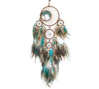 Soyuzu blu e marrone grande dream catcher decorazione muro di cristallo della vita catcher dream catchers fatti a mano da parete dreamcatcher ornamen