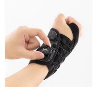 SOZO Boa - Muñequera micro ajustable, soporte con férula para túnel carpiano, tendinitis, artritis, lesiones de muñeca y dolor (derecha, mediana)