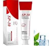 SP-10 Probiotics Toothpaste Oral H-ealth Management, SP-10 Probiotics Organic Toothpaste Ultra Whitening for O-ral Health, Fresh Mint Breath, for Men & Women, Protects Teeth & Oral Health 120g (1)