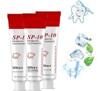 SP-10 Toothpaste, Sp-10 Probiotic Toothpaste, Ultra Whitening Sp 10, Deep Cleaning, Super Whitening & Stain Removal, SP 10 Fresh Mint Breath Formula with Probiotic (3)