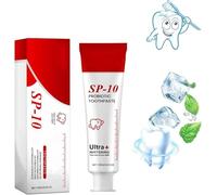 SP-10 Toothpaste, Sp-10 Probiotic Toothpaste, Ultra Whitening Sp 10, Deep Cleaning, Super Whitening & Stain Removal, SP 10 Fresh Mint Breath Formula with Probiotic (1)