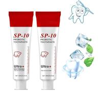SP-10 Toothpaste, Sp-10 Probiotic Toothpaste, Ultra Whitening Sp 10, Deep Cleaning, Super Whitening & Stain Removal, SP 10 Fresh Mint Breath Formula with Probiotic (2)