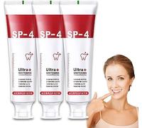 Sp-4 Toothpaste | Sp-4 Breath Toothpaste | Probiotic Tooth Whitening Agent,Breath Freshing Whiting Toothpaste for Adults,Dazzling White Toothpaste,Enamel Strengthening Toothpaste (3pcs)