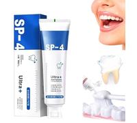 SP-4 Toothpaste,SP-4 Probiotics Whitening Toothpaste,Sp-4 Super Probiotic-4 Toothpaste,Brightening & Stain Removing Toothpaste,Promotes Healthy Teeth and Gums,Prevents Tartar (1 Pcs, Blue)