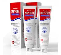 SP-6 Hidroxiapatita Probiótico Blanqueador Pasta de Toothpate, SP-6 Probiótico Blanqueamiento Toothpate, 6 Probióticos + Fórmula de Hidroxiapatita para Blanqueamiento Dental, Fortalecimiento y