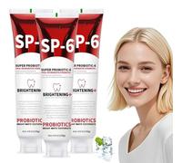 SP 6 Pasta Dental Blanqueadora, Blanqueamiento Dental, sin Flúor, Segura para el Esmalte, Sabor a Menta Fresca (3)