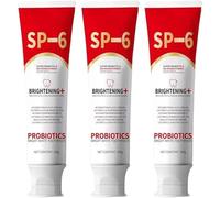 Sp-6 Ultra Whitening - Pasta de dientes iluminadora probiótica, pasta de dientes blanqueadora Sp-6, pasta de dientes para cuidado de limpieza profunda, aliento fresco, cuidado de limpieza profunda (3