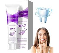 Sp-7 Toothpaste,Brightening & Stain Removing Toothpaste,SP-7 Natural Tooth Whitener Whitening Toothpaste,Deeply Cleaning Gums,Removes Tooth Stains Fresh Breath (1pcs)