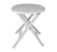SP Berner - Mesa Plegable para balcón, diámetro 65 x 73 cm, Resina