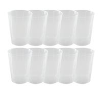 SP Berner - Pack de 10 Vasos de Plastico Reutilizables | Vasos Grandes Portátiles Multiusos | Capacidad de 550 ml