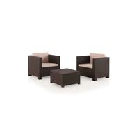 SP Berner - Set de Jardín Tête a Tête DIVA para Exterior en 2 Colores