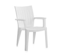 SILLA DE RESINA SHAF PACIFIC BLANCO