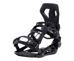 SP Bindings Base de fijación para snowboard | Talla M | Color: Negro | Sistema FASTEC patentado | Hybrid con Fast Entry + Strap in | Performance + Comfort | Para hombre y mujer