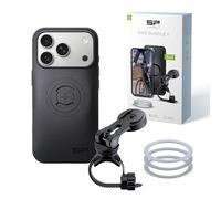 SP CONNECT Bike Bundle II | SPC+ | Compatible con iPhone 17 Pro | Soporte de teléfono móvil para manillar de bicicleta | Montaña bicicleta de carretera Soporte móvil