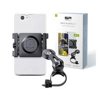 SP CONNECT Bike Bundle II Universal Clamp | SPC+ | Soporte para teléfono móvil para manillar de bicicleta | Soporte para teléfono móvil para todos los teléfonos inteligentes como iPhone Samsung |