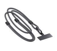 SP CONNECT Lanyard Large | Cordón de Seguridad para Teléfono con Mosquetón | Negro | L