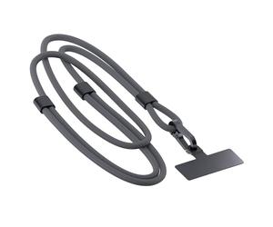 SP Connect Lanyard Large | Cordón de Seguridad para Teléfono con Mosquetón | Negro | L