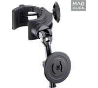 SP Connect Mag-Align Rollcage, montaje con abrazadera male