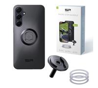 SP CONNECT Micro Stem Bundle | SPC+ | Compatible con Samsung A55 | Soporte para teléfono móvil para el manillar de la bicicleta | Soporte para smartphone bicicleta | Soporte para teléfono móvil