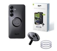 SP CONNECT Micro Stem Bundle | SPC+ | Compatible con Samsung S25 | Soporte de teléfono móvil para el manillar de la bicicleta | Soporte para smartphone bicicleta | Soporte para teléfono móvil