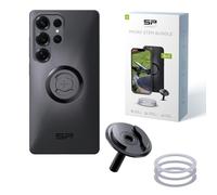 SP CONNECT Micro Stem Bundle | SPC+ | Compatible con Samsung S25 Ultra | Soporte para teléfono móvil para el manillar de la bicicleta | Soporte para smartphone bicicleta | Soporte para teléfono móvil
