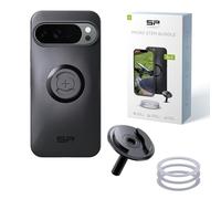 SP CONNECT Micro Stem Bundle | SPC+ | para Google Pixel 10 Pro XL | Soporte para teléfono móvil para el manillar de la bicicleta | Soporte para teléfono móvil