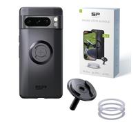 SP CONNECT Micro Stem Bundle | SPC+ | para Google Pixel 8 Pro | Soporte para teléfono móvil para el manillar de la bicicleta | Soporte para smartphone para bicicleta | Soporte para teléfono móvil