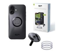 SP CONNECT Micro Stem Bundle | SPC+ | para iPhone 16 | Soporte de teléfono móvil para el manillar de la bicicleta | Soporte de smartphone para bicicleta | Soporte de teléfono móvil