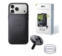 SP CONNECT Micro Stem Bundle | SPC+ | para iPhone 17 Pro Max | Soporte de teléfono móvil para el manillar de la bicicleta | Soporte para smartphone bicicleta | Soporte para teléfono móvil