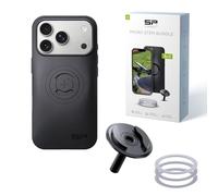 SP CONNECT Micro Stem Bundle | SPC+ | para iPhone 17 Pro | Soporte para teléfono móvil para el manillar de la bicicleta | Soporte para smartphone para bicicleta | Soporte para teléfono móvil