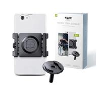 SP CONNECT Micro Stem Mount Pro con abrazadera universal | SPC+ | Soporte para teléfono móvil para el manillar de la bicicleta | Soporte para smartphone para bicicleta | Soporte para teléfono móvil