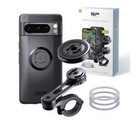 SP CONNECT Moto Bundle con módulo antivibración | SPC+ | compatible con Google Pixel 8 Pro | Soporte para teléfono móvil para moto moto moto ciclomotor | soporte para gadget para navegador
